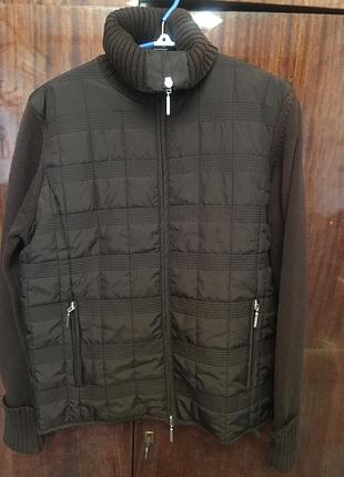 Женская легкая курточка шоколадного цвета р 46 ф gerry weber