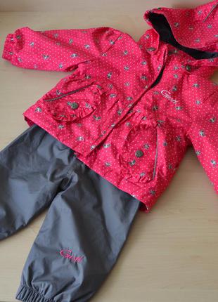 Комплект термо демісезонний осінь-весна куртка і штани gusti canada 80-86