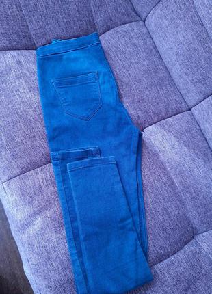 Джинси скінні на худеньку дівчину або підлітка6 фото