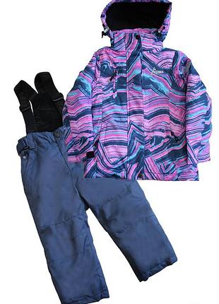 Термокостюм куртка+комбінезон для дівчинки disumer
