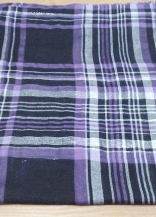 Розкішний очіпок з люрексом і бахромою,100х99