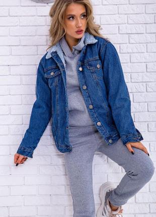 Деми куртка джинсовая для стильных современной девушки- s m l3 фото