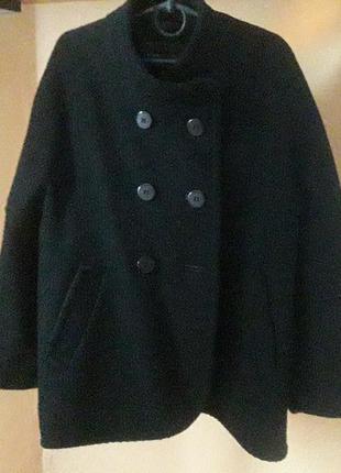 Пальто з широким рукавом1 фото