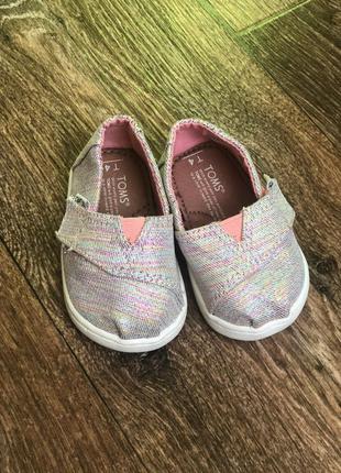 Детские мокасины toms