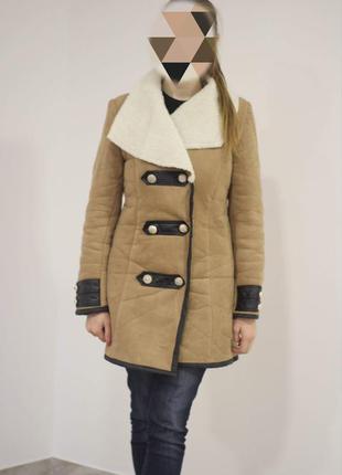 Зимове стильне пальто