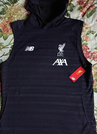 Брендова фірмова кофта толстовка new balance fc liverpool,оригінал,нова з бірками.1 фото