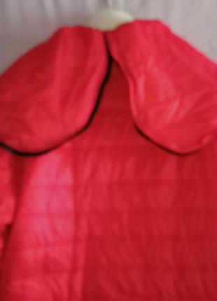 Легкая утепленная стёганая куртка с капюшоном,2xl(46-50разм).3 фото