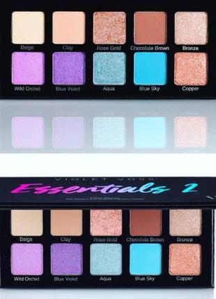 Палетка тіней violet voss essentials 2 eyeshadow palette2 фото