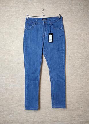 Джинсы брюки штаны батал высокая посадка