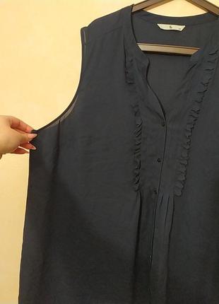 Батал большой размер шикарная стильная женская блузка блуза блузочка3 фото