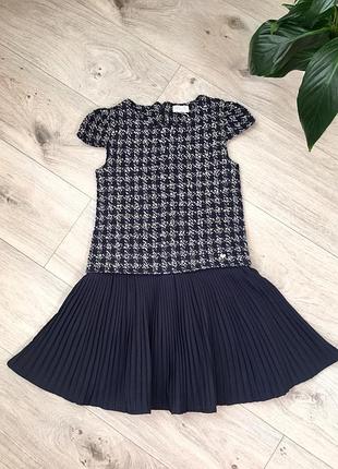 Твидовое стильное платье в стиле шанель от итальянского бренда ovs 🇮🇹