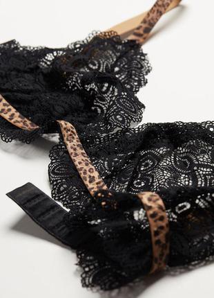 Бюстгалтер intimissimi lace leopard 🐆🐆🐆6 фото