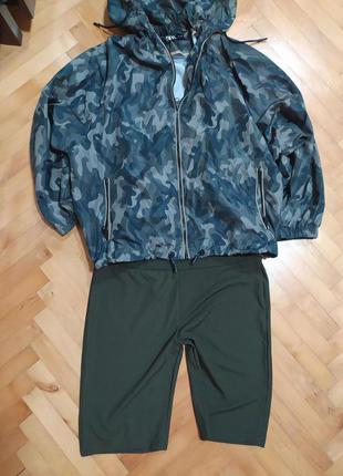 Ультралегкая куртка ветровка от zara,p. l8 фото