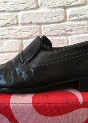 Мужские туфли(лоферы)класса «люкс» bally производства швейцарии4 фото