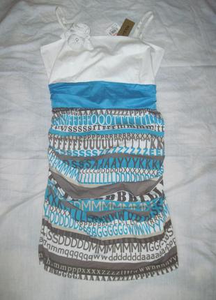 Новое красивое нарядное  платье pole&pole, турция, р.s-m