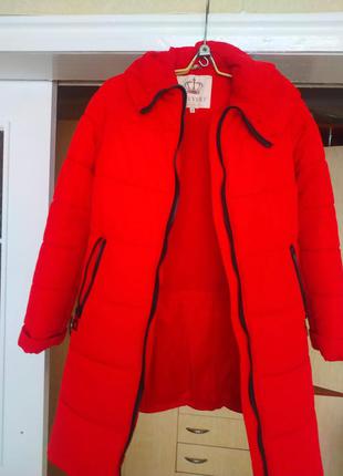 Зимняя куртка-пальто1 фото