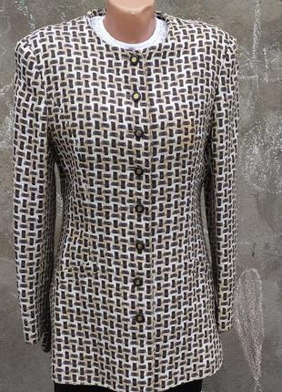 #2 винтажный пиджак блейзер винтаж твид премиум бренд шерсть6 фото