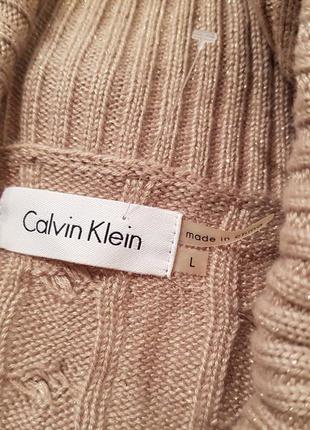 Фирменное платье calvin klein вязка косы5 фото