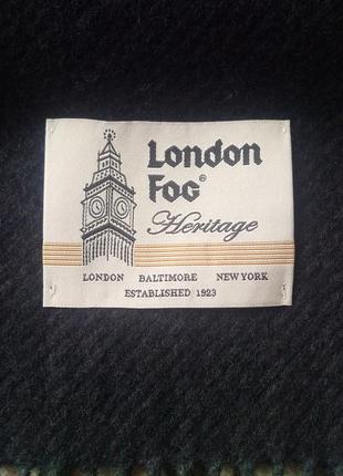 Базовый шарф, шерсть 100%, heritage london fog2 фото