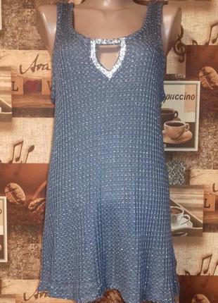 Брендовая вязаная блузка майка juicy couture,p.l