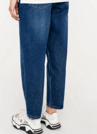 Жіночі сині джинси | mom's | прямі2 фото