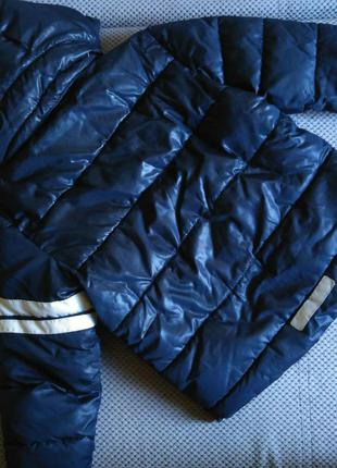 Тепла зимова куртка 128 р-р2 фото