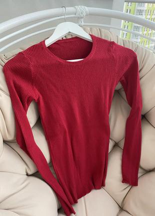 Базовий лонгслів в рубчик 2