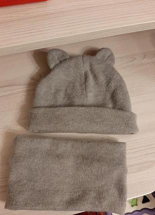 Шапка+снуд 2