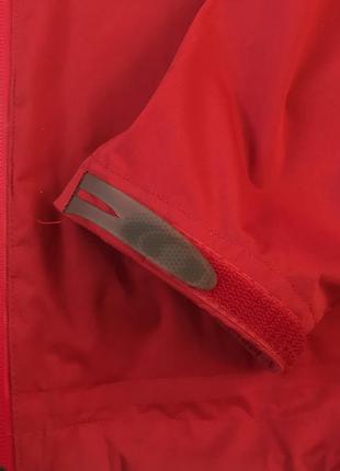 Salomon. мембранная курточка, штормовка, ветровка женская крассная7 фото