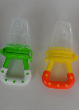 Ниблер фруттейкер, фидер с силиконовой соской, разные цвета и размеры2 фото