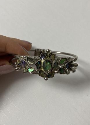 Металлический женский браслет