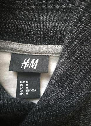Стильна чоловіча тепла кофта/ толстовка h&m4 фото