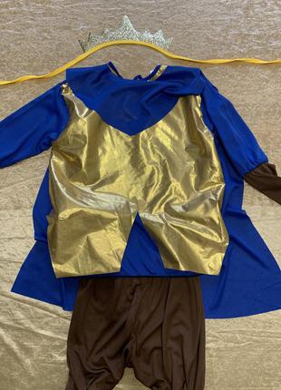Карнавальный костюм принца гладиатора воина римлянина на 4-6 лет3 фото