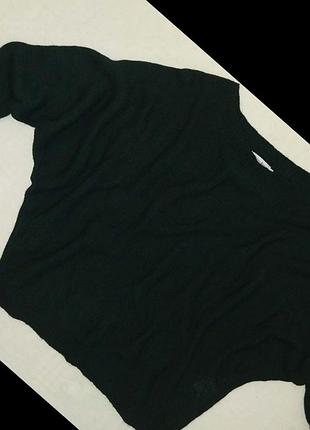 Джемпер италия, зеленый, рукав летучаяя мышь