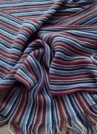 Большой яркий шарф, 196х284 фото