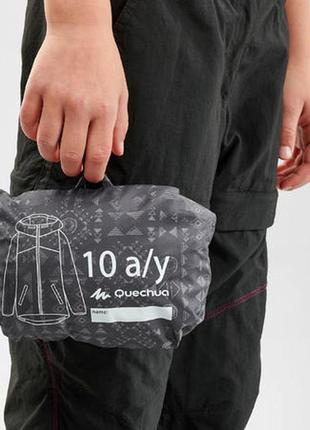 Куртка дощовик quechua decathlon зріст 89-95см9 фото