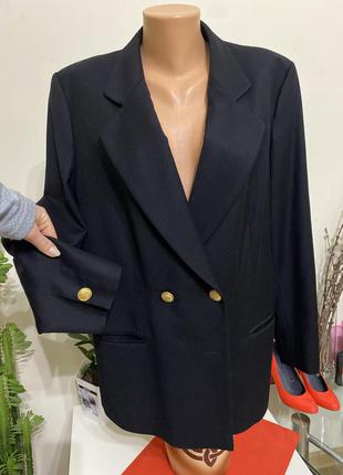 Вінтажний піджак блейзер шерсть jobis xl
