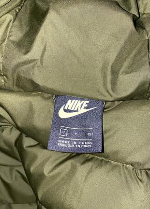 Пуховик nike windrunner down fill khaki, оригінал, розмір s7 фото