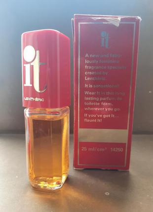 Lentheric it  pdt из 25ml редкость оригинал винтаж6 фото