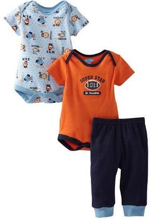 Комплект bon bebe (сша) 0-3мес