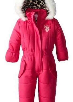 Комбинезон u.s. polo assn(сша) 3-6мес, 6-9мес