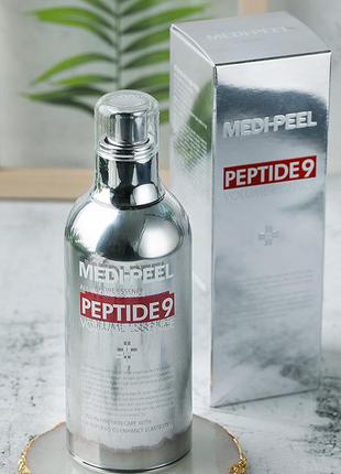 Кислородная эссенция с пептидным комплексом medi-peel peptide 9 volume essence для ухода за зрелой кожей.