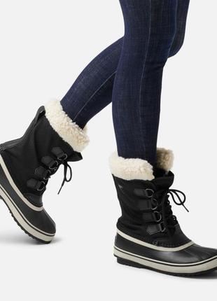 Чоботи зимові на сильні морози sorel women's of arctic до -40 с1 фото