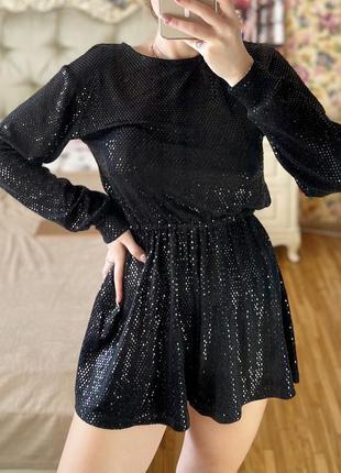 Комбінезон ромпер джампсьют в стрази