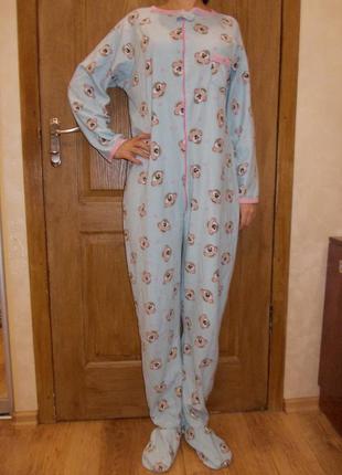 Пижама кигуруми слип человечек комбинезон размер l3 фото