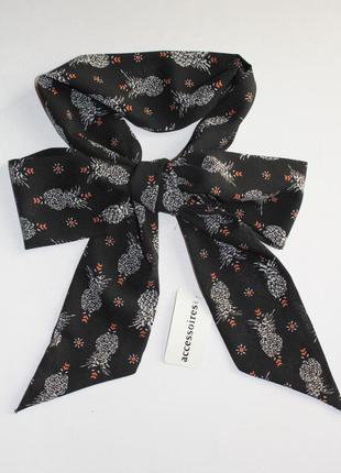 Шарф повязка скинни ананасы c&a