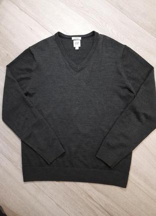 Светр вовна мериноса merino wool gap m