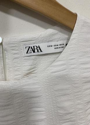 Платье свободного кроя бейбидол длинны мини zara плаття вільного крою довжини міні бейбідол10 фото