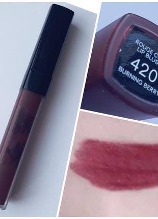 Chanel rouge coco lip blush touche de couleur hydratante увлажняющий тинт для губ и щек 420