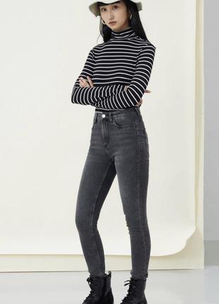 Джинсы h&m skinny 38-(m)